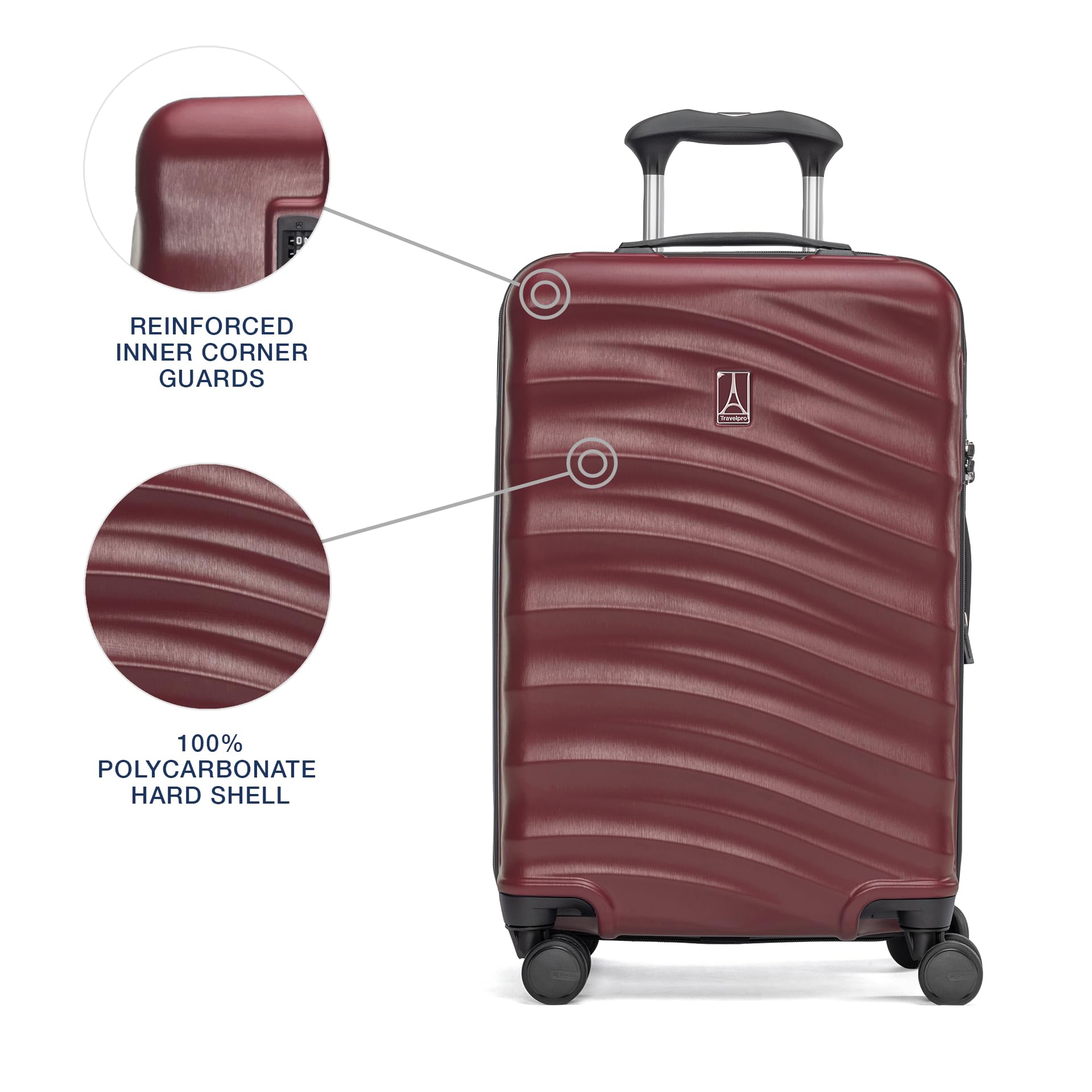 Amazon.com.br: Travelpro: Red Luggage